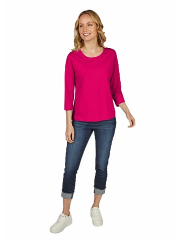 Rabe Rundhals T-Shirt für Damen in Rosa