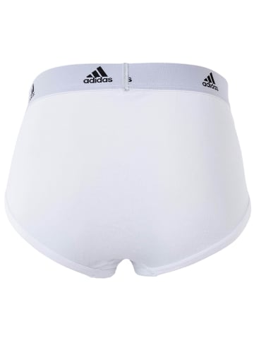 adidas Slip 6er Pack in Weiß