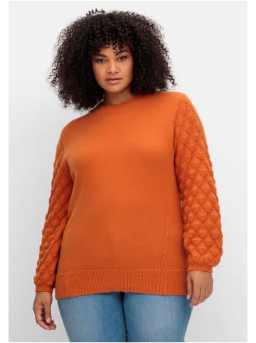 sheego by Joe Browns Pullover in rostorange