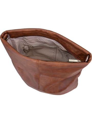 Zwei Beuteltasche Mademoiselle M140 in Cognac