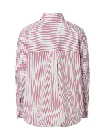 Marc O'Polo Hemdbluse in weiß rot