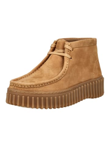 Clarks Stiefelette Torhill Moss in Tan