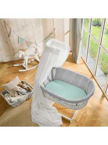 Erwin Müller Frottee Baby-Spannbettlaken 2er-Pack Erding in mint