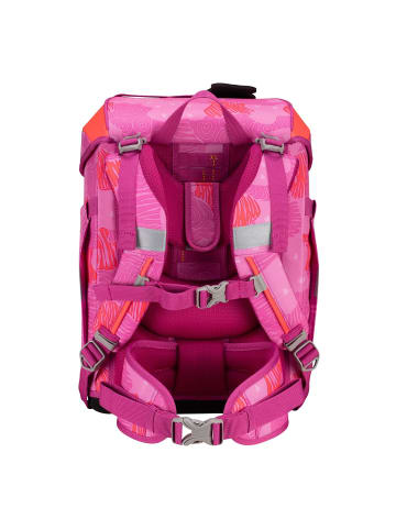 DerDieDas ErgoFlex Tiny Schulranzen-Set 6-teilig in Roses