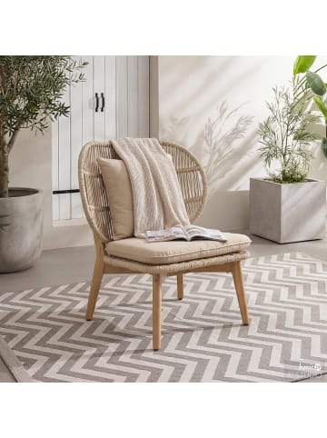 home24 Gartensessel Lasia in Beige
