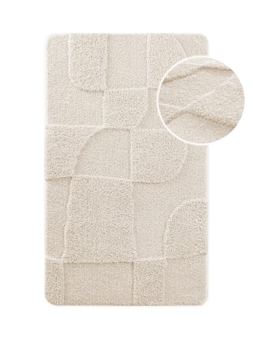 Wecon Home Badteppich Davie in creme weiß