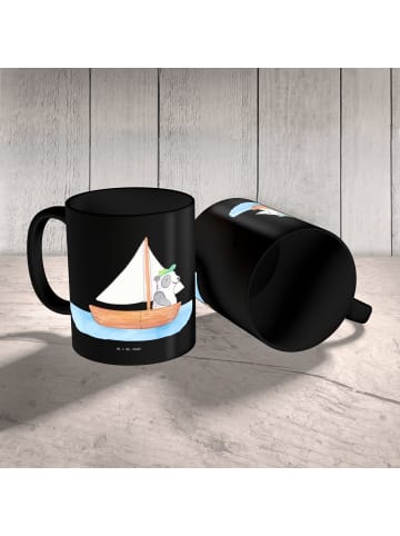 Mr. & Mrs. Panda cappuccinotasse Sommerliebe mit Spruch in Schwarz