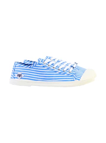 Le Temps des Cerises Schnürsenkel-Tennis Basic 02 Blau