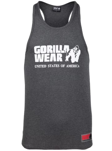 Gorilla Wear Klassisches Tanktop – Dunkelgrau