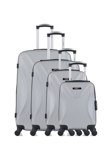 BlueStar 4 tlg. Kofferset GARIBALDI M in Grau (95L/64L/37L/26L)