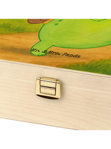 Mr. & Mrs. Panda Teekiste Holz Schildkröte Pfeifen Design ohne S... in Weiß