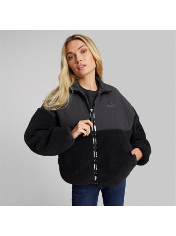 Puma Übergangsjacke Sherpa Jacket in Black