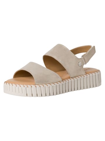 Tamaris Sandalette in CHAMPAGNE MET.