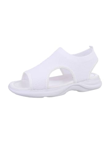 Ital-Design Sandale in Weiß