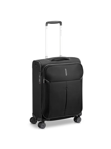 Roncato Ironik 2.0 4 Rollen Kabinentrolley 55 cm mit Dehnfalte nero