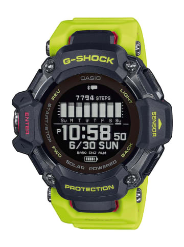 Casio G-Shock G-Squad Digitaluhr Bluetooth Gelb/Schwarz