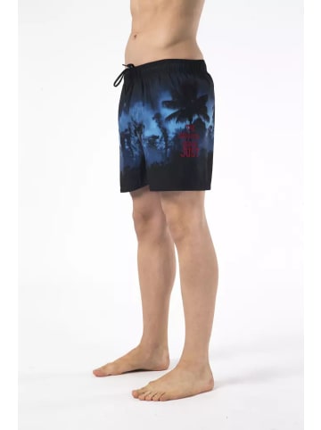 Just Cavalli Schwarz Polyester Herren Bade Kurz