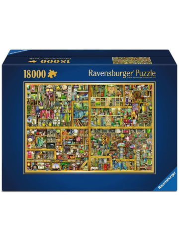Ravensburger Puzzle 18.000 Teile Erwachsenenpuzzle 18000 Teile - Colin Thompson - Magisches Bücherregal Ab 14 Jahre in bunt