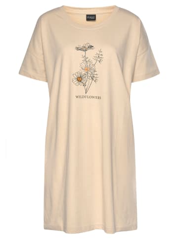 VIVANCE DREAMS Bigshirt in sand, dunkelgrau