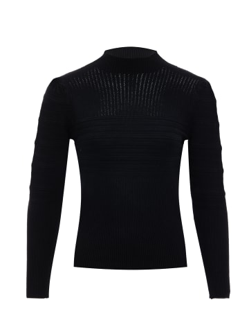 leo selection Damen Strickpullover in Schwarz