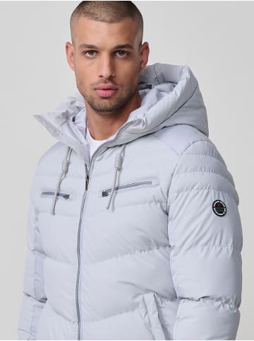 KOROSHI Gesteppte Jacke. in grau