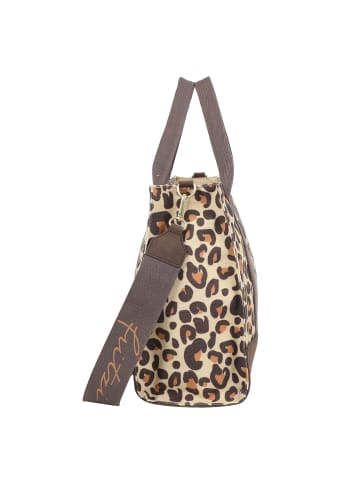 Fritzi aus Preußen Tote Bag Limited Leo Shopper Tasche 40 cm in leo camel