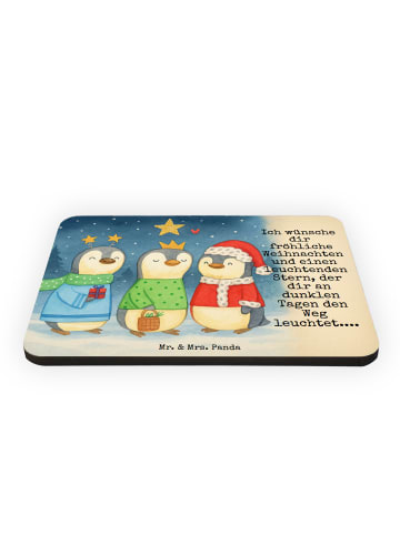 Mr. & Mrs. Panda Kühlschrankmagnet Winterzeit Heilige drei König... in Weiß
