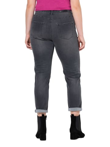 Ulla Popken Jeans in dunkelgrau denim