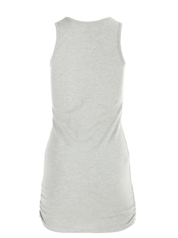 Winshape Longtop mit seitlicher Raffung WTR15 in grey melange