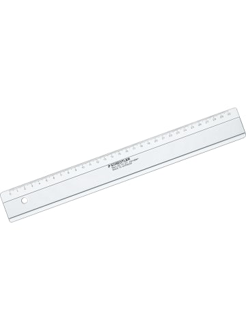 Staedtler Lineal 30cm Acryl blau transparent