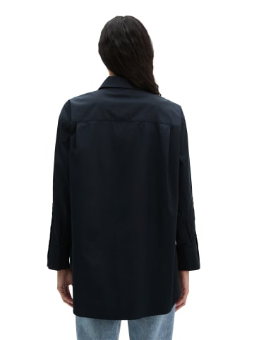 Marc O'Polo Boyfriend-Bluse relaxed in Thunder Blue