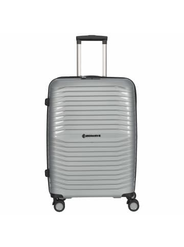 Stratic Bright+ - 4-Rollen-Trolley 66 cm M erw. (silver) in silver