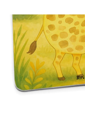 Mr. & Mrs. Panda Tischuntersetzer Giraffe Kind Design ohne Spruch in Weiß