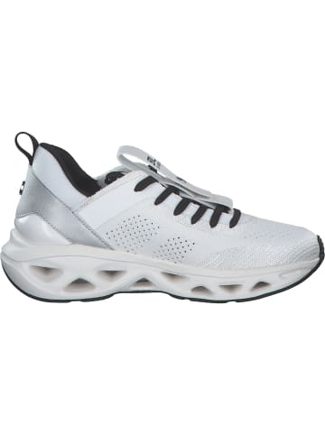 Steve Madden Schnürschuhe in white/silver