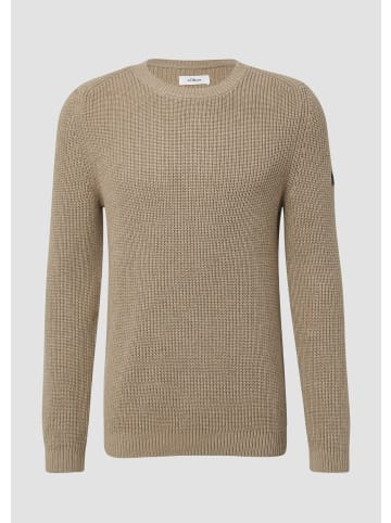 s.Oliver Strickpullover in 80W0_helles beige