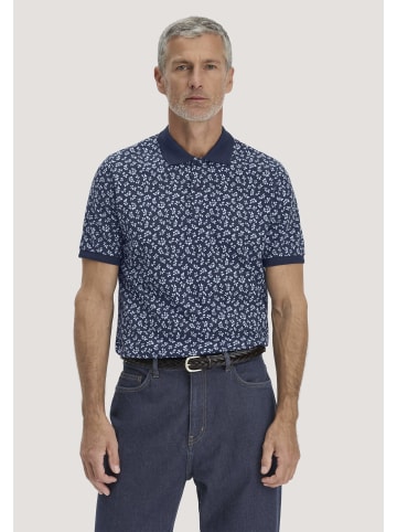 Hessnatur Piqué Polo Relaxed in nachtblau