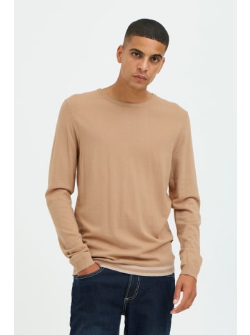 BLEND Strickpullover BHPullover in Braun