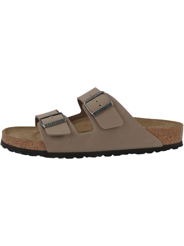 Birkenstock Sandale Arizona Birko-Flor Nubuk normal in grau