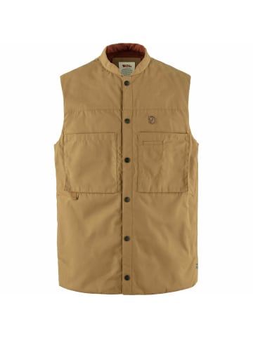 FJÄLLRÄVEN Trekkingweste Singi Padded in Hellbraun