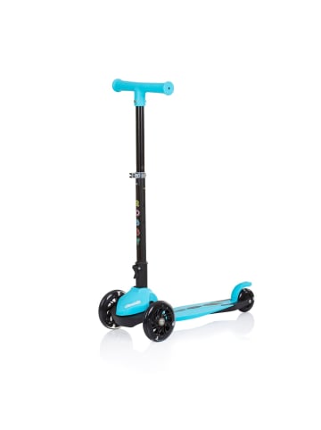 Chipolino Kinderroller Robby 3 LED-Räder in blau