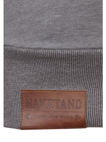naketano Sweat Hoody Allroundtalent (lang) Dark Grey Melange