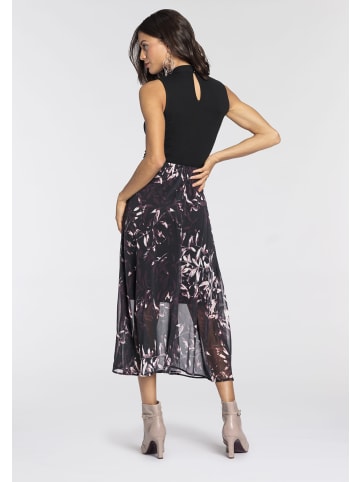 Laura Scott Abendkleid in schwarz-taupe-brdx