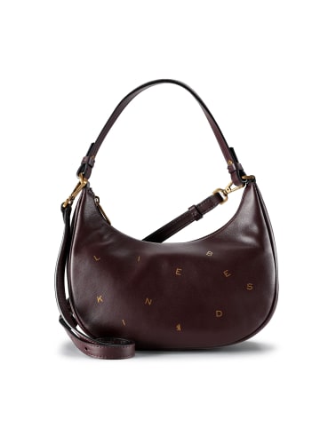 LIEBESKIND BERLIN Dancing Letters Schultertasche XS Leder 23 cm in burgundy