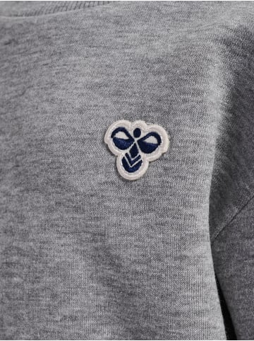 Hummel Sweatshirt Hmlmini Kinder in GREY MELANGE