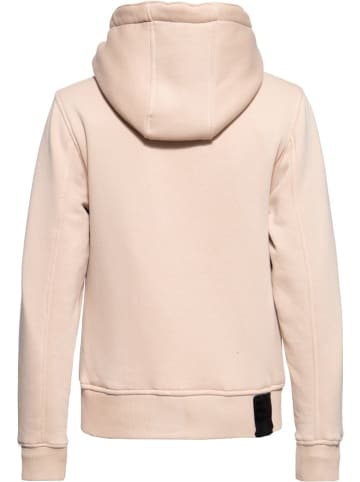 Queen Kerosin Sweatjacke "Sweatjacke mit Kapuze" in Beige