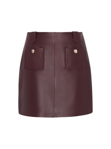 faina Skirt in burgundy