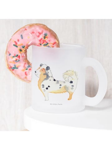 Mr. & Mrs. Panda Kaffeetasse Hund Australien Shepherd ohne Spruch in Transparent