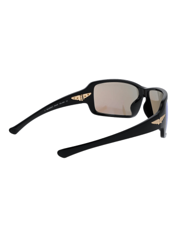 Police Männer Sonnenbrille Rechtwinklig Schwarz