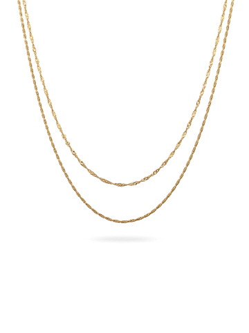 Elli Halskette 925 Sterling Silber in Gold