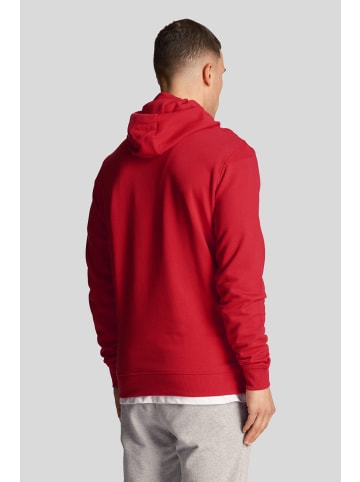 Lyle & Scott Kapuzenpullover in Feuerrot